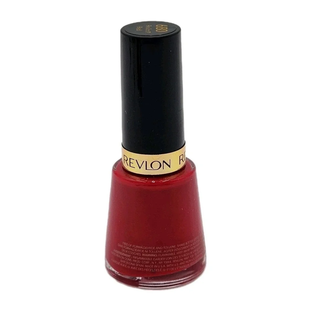 Revlon Super Lustrous Chip Resistant Nail Polish‎ Revlon Red 680 New Bold